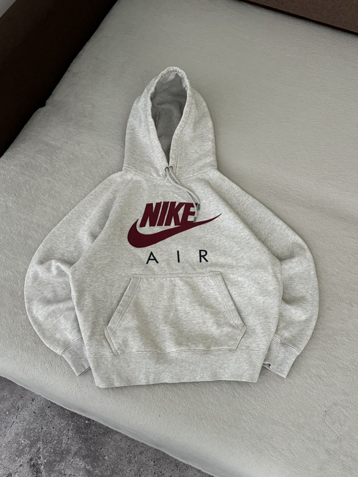 Nike × Vintage Vintage Nike swoosh oversized Y2K hoodie Size US M / EU 48-50 / 2 - 1 Thumbnail