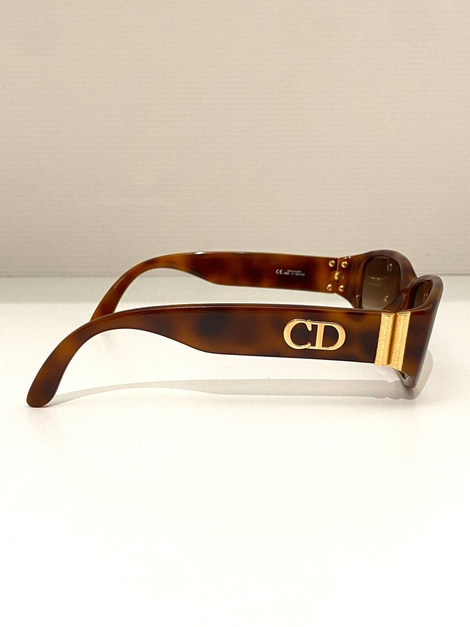 Dior Dior CD Logo Retro Rectangular Vintage 2960 Sunglasses Size ONE SIZE - 8 Thumbnail