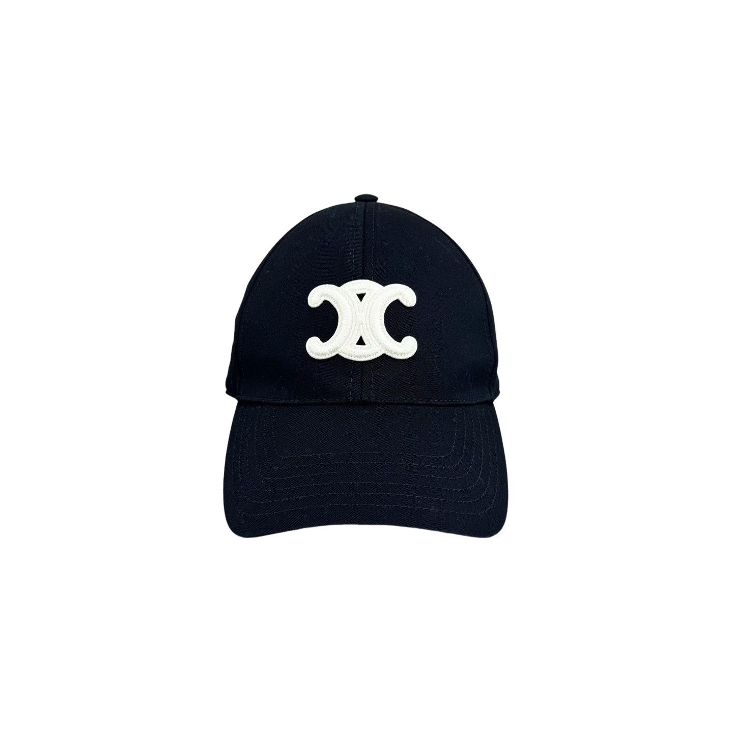 Celine Celine Triomphe Embroidered Baseball Cap Size M Size ONE SIZE - 1 Thumbnail
