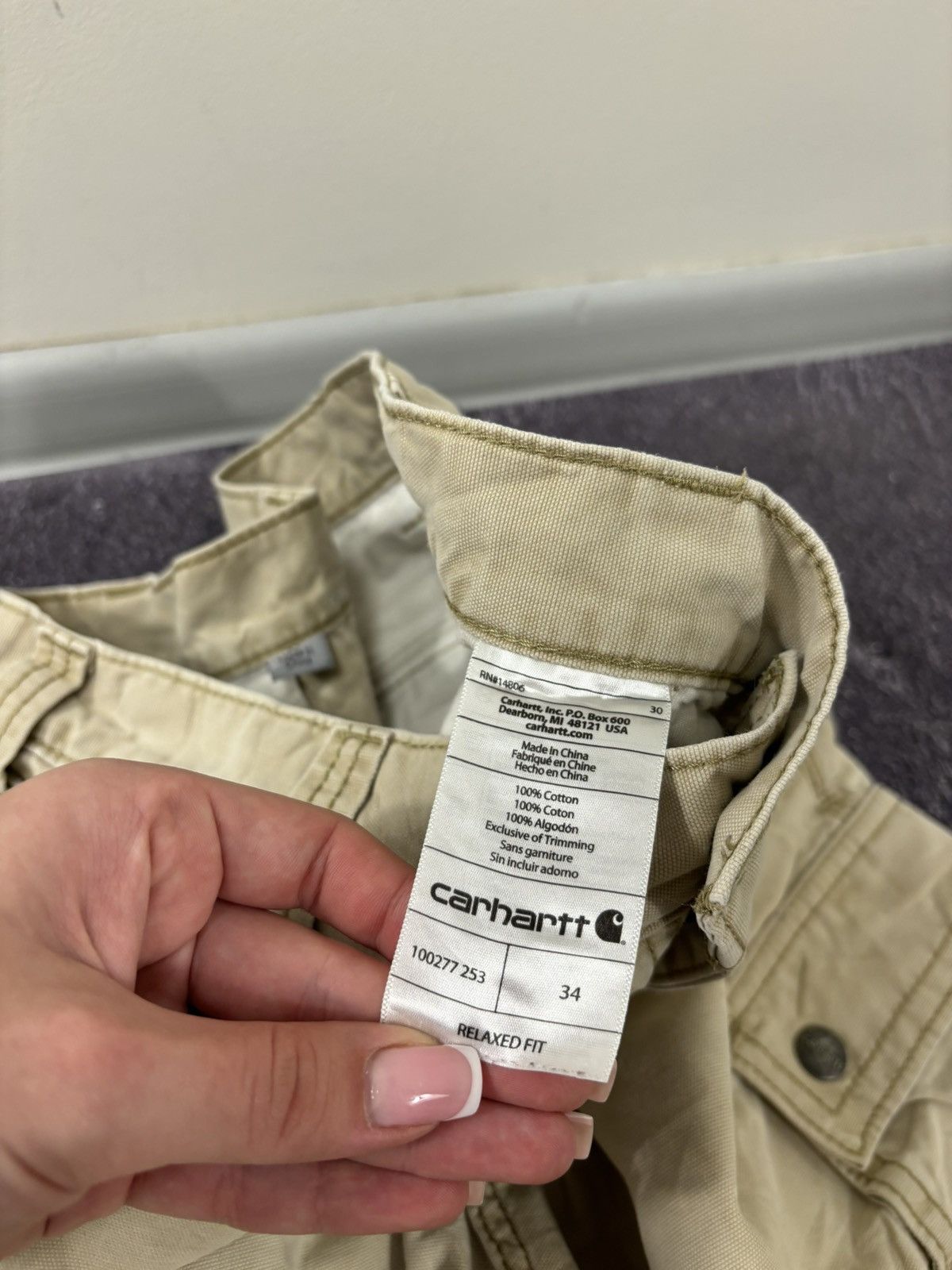 Carhartt Vintage Carhartt Y2K Relaxed Fit Utility Hype Cargo Shorts Size US 34 / EU 50 - 20 Thumbnail