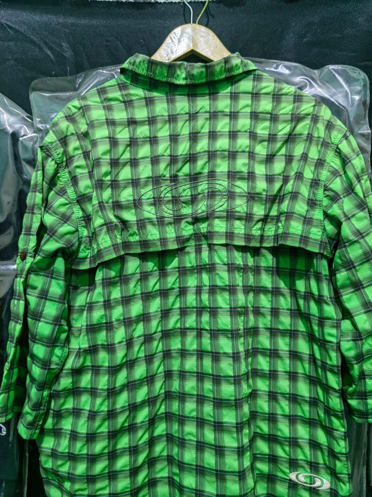 Salomon × Vintage Salomon vintage outdoor 3/4 shirts Size US M / EU 48-50 / 2 - 5 Thumbnail
