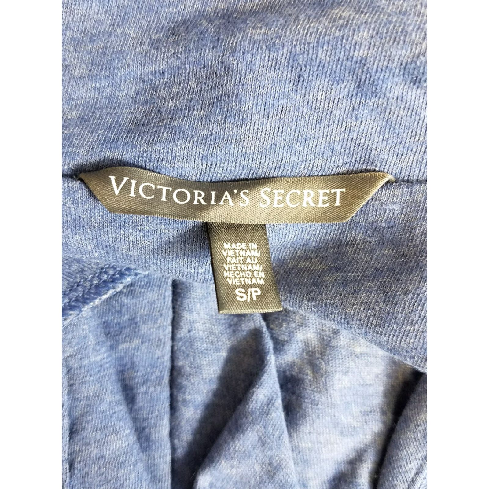Victoria's Secret Victoria's Secret Cardigan Womens Small Blue Cotton Blend Long Sleeve Size S / US 4 / IT 40 - 4 Thumbnail