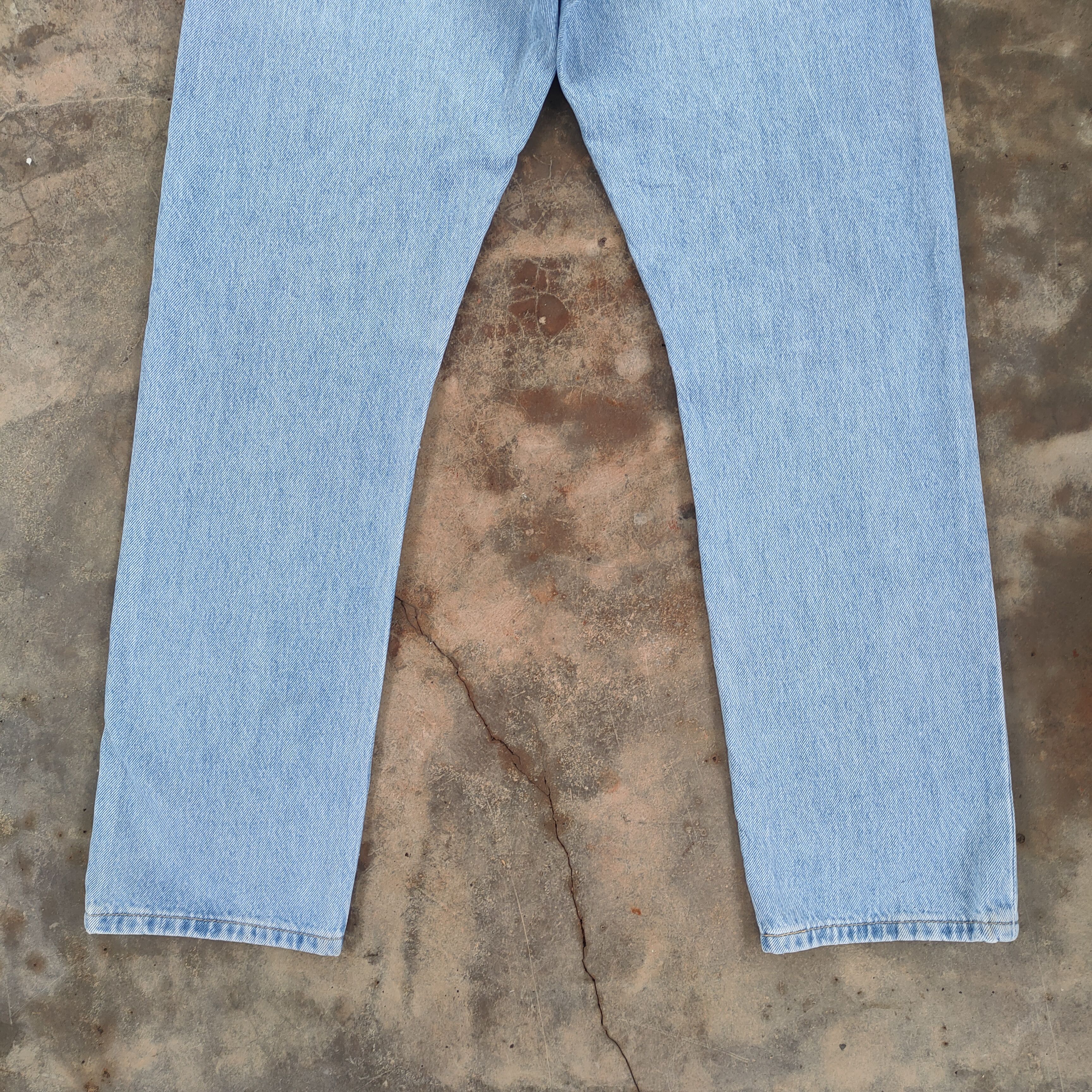 Levi's LEVI'S PREMIUM 501 FADED DISTRESSED DENIM JEANS PANTS Size US 30 / EU 46 - 11 Thumbnail