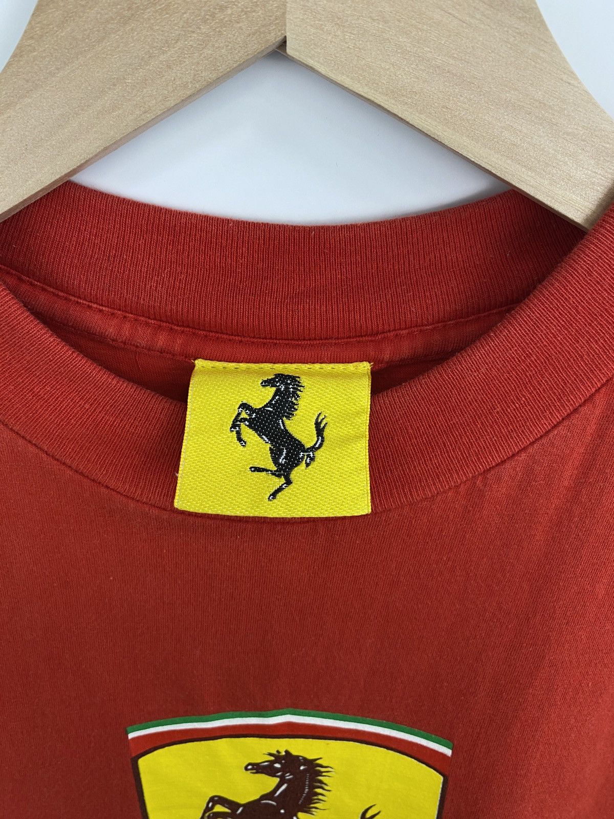 Ferrari 🇮🇹 Vintage 1996 Ferrari Racing F1 Graphic Big logo T-Shirt Size US M / EU 48-50 / 2 - 5 Thumbnail