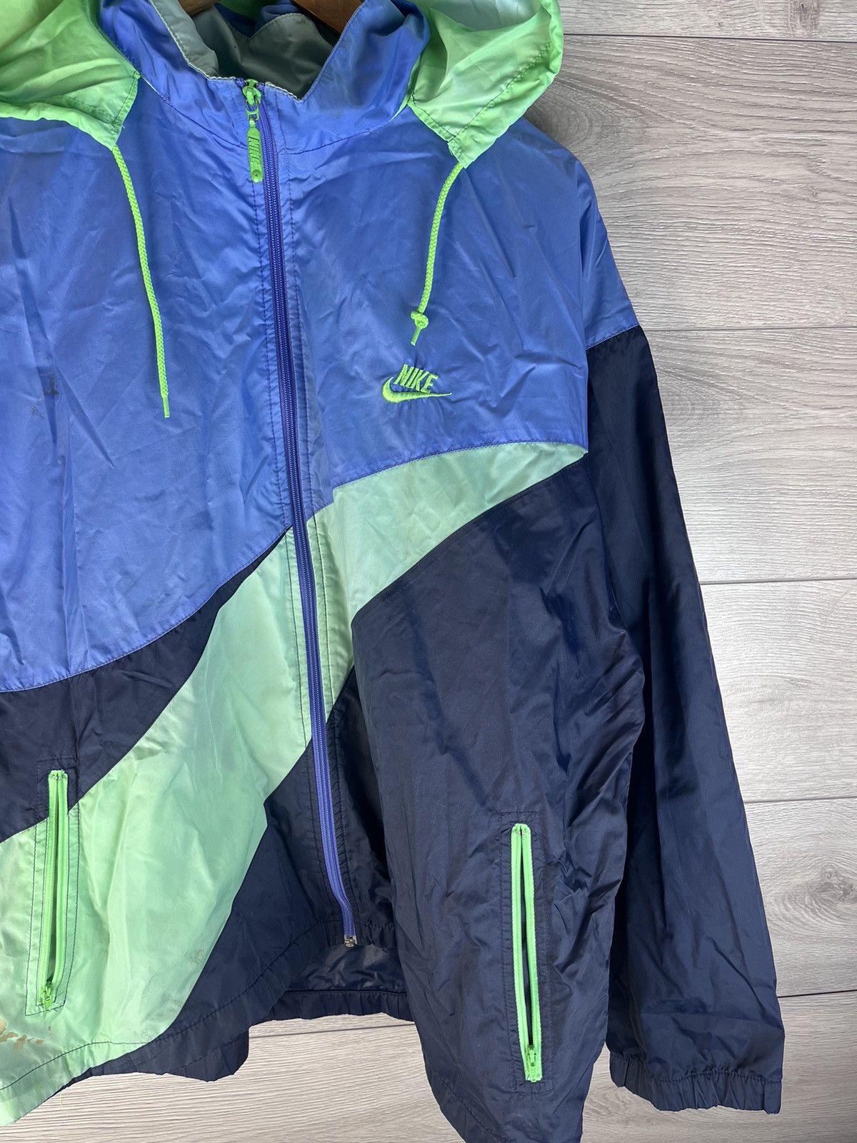 Nike Vintage men's jacket Nike size L made in Thailand y2k 1990s Size US L / EU 52-54 / 3 - 4 Thumbnail