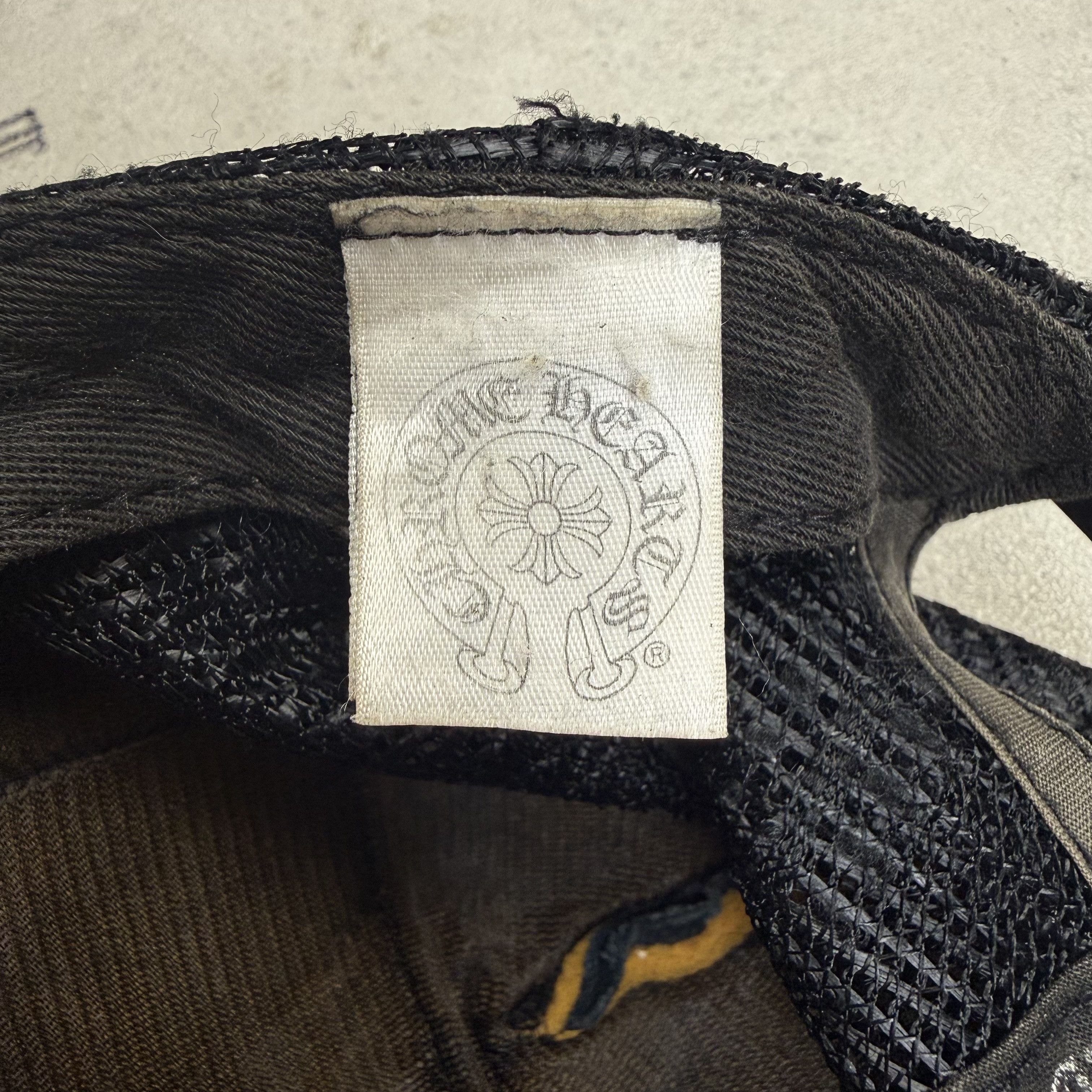 Chrome Hearts 90s Chrome Hearts Hollywood Sun Faded Trucker Hat Size ONE SIZE - 10 Thumbnail