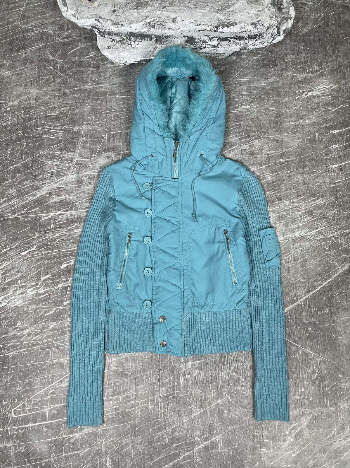20471120 × If Six Was Nine × Japanese Brand Vintage Y2K Fur Hood Jacket Japanese Beauty Beast LGB Style Size US S / EU 44-46 / 1 - 2 Thumbnail