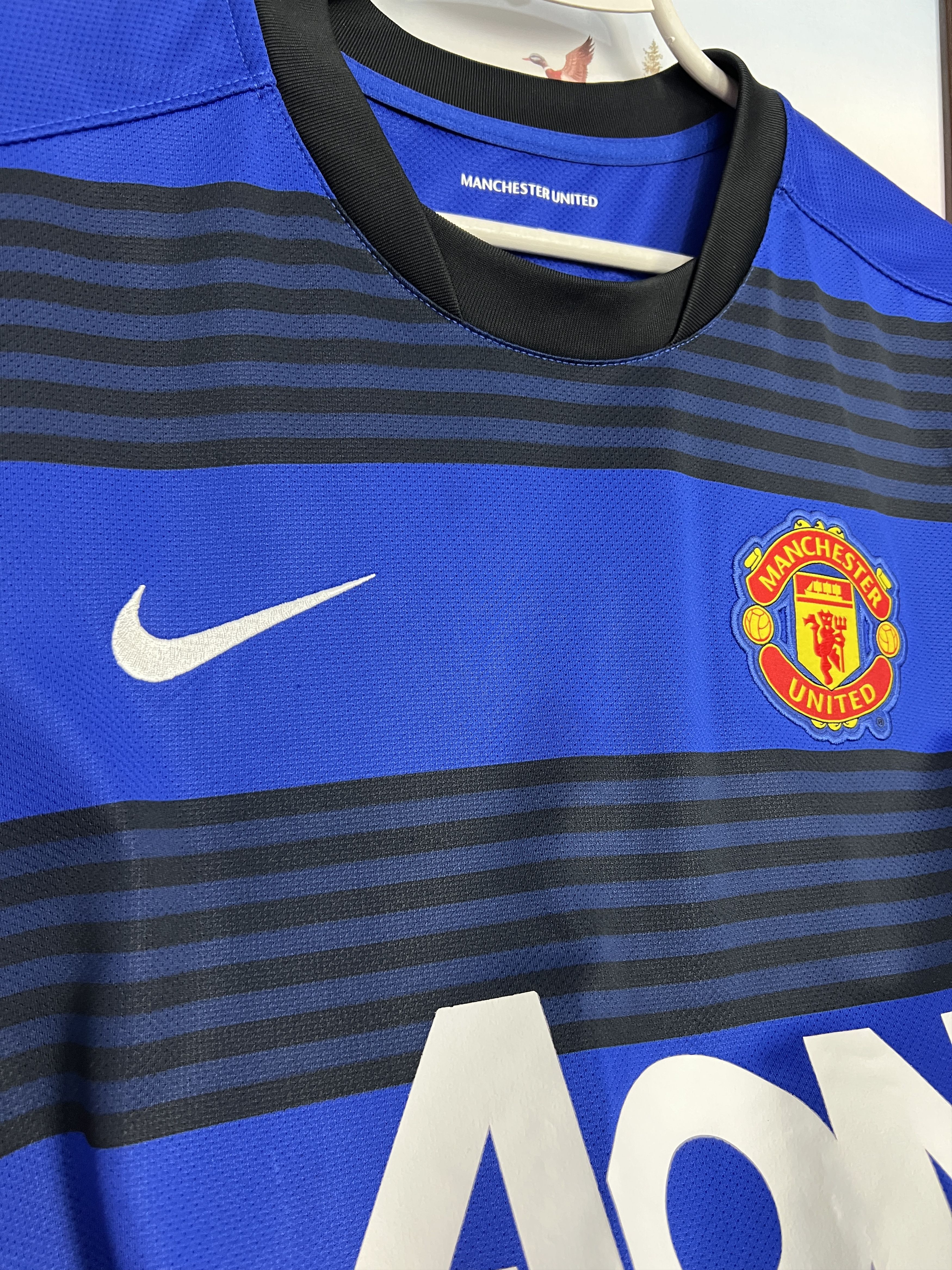 Nike Manchester United Away football shirt Soccer Jersey Trikot Size US M / EU 48-50 / 2 - 6 Thumbnail