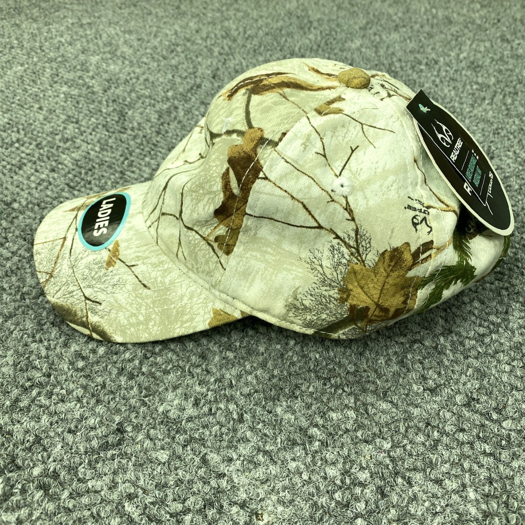 Realtree Realtree Hat Cap Strap Back Camouflage Camo Ladies One Size Outdoor Womens Size ONE SIZE - 4 Thumbnail