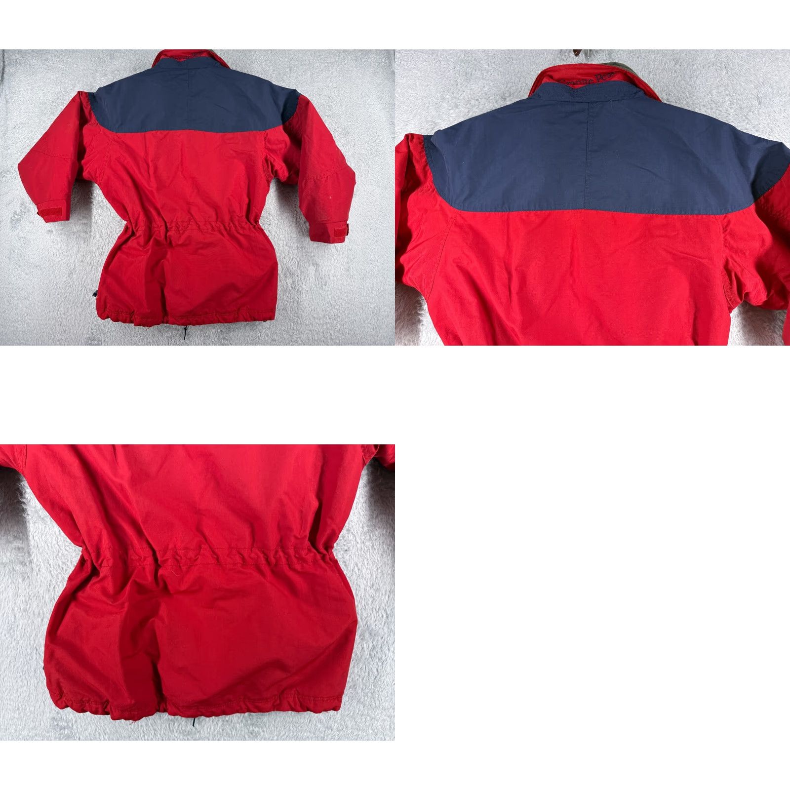 Vintage VINTAGE Columbia Jacket Womens M Red Full Zip Jacket Columbia Windbreaker Hooded Lightweight Pockets Mens? Girls? Wait. Size M / US 6-8 / IT 42-44 - 9 Thumbnail