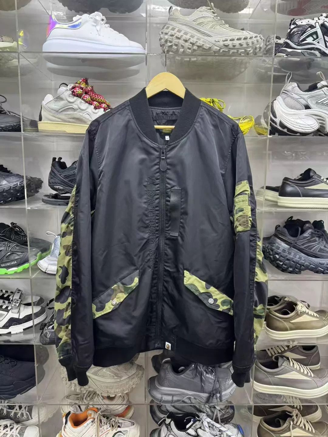 Bape BAPE 1ST CAMO BOMBER JACKET Men's 2XL Size US XXL / EU 58 / 5 - 1 Thumbnail