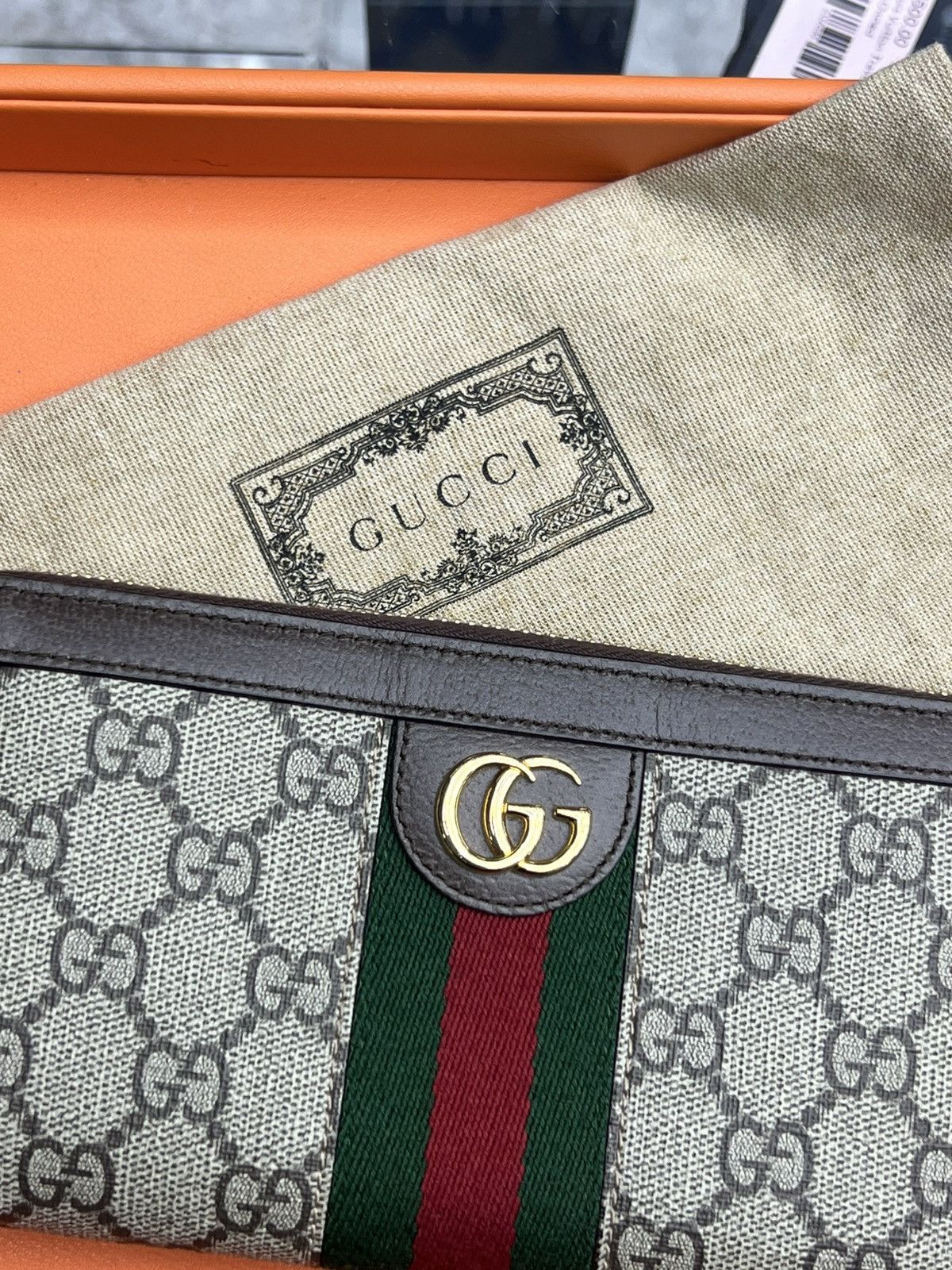 Gucci Gucci Ophidia GG Zip-Around Wallet Size ONE SIZE - 5 Thumbnail