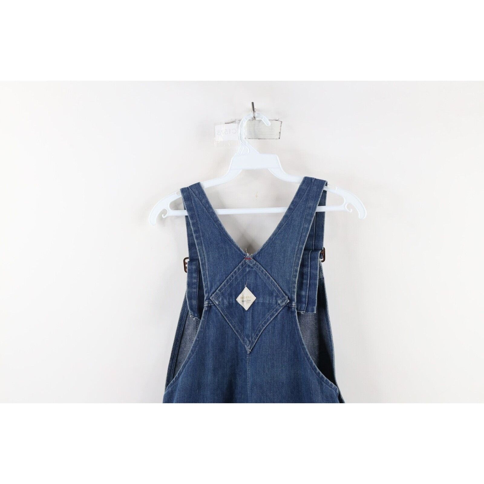 Big Mac × Vintage Vintage 60s 70s Big Mac Distressed Square Bak Denim Overalls Size US M / EU 48-50 / 2 - 15 Thumbnail