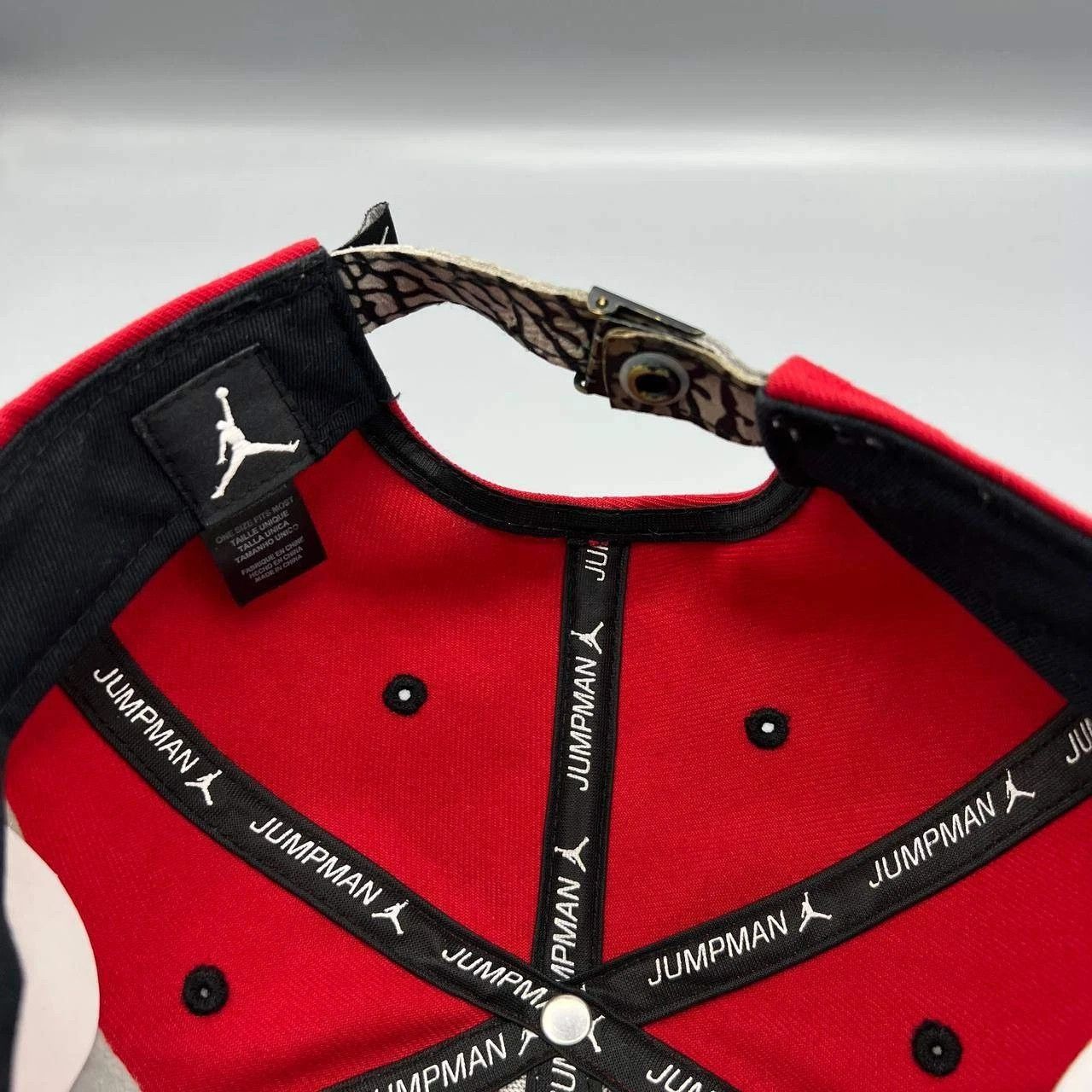 Jordan Brand Air Jordan Hat Men Cement Elephant Embroidered Strap Back Size ONE SIZE - 6 Thumbnail