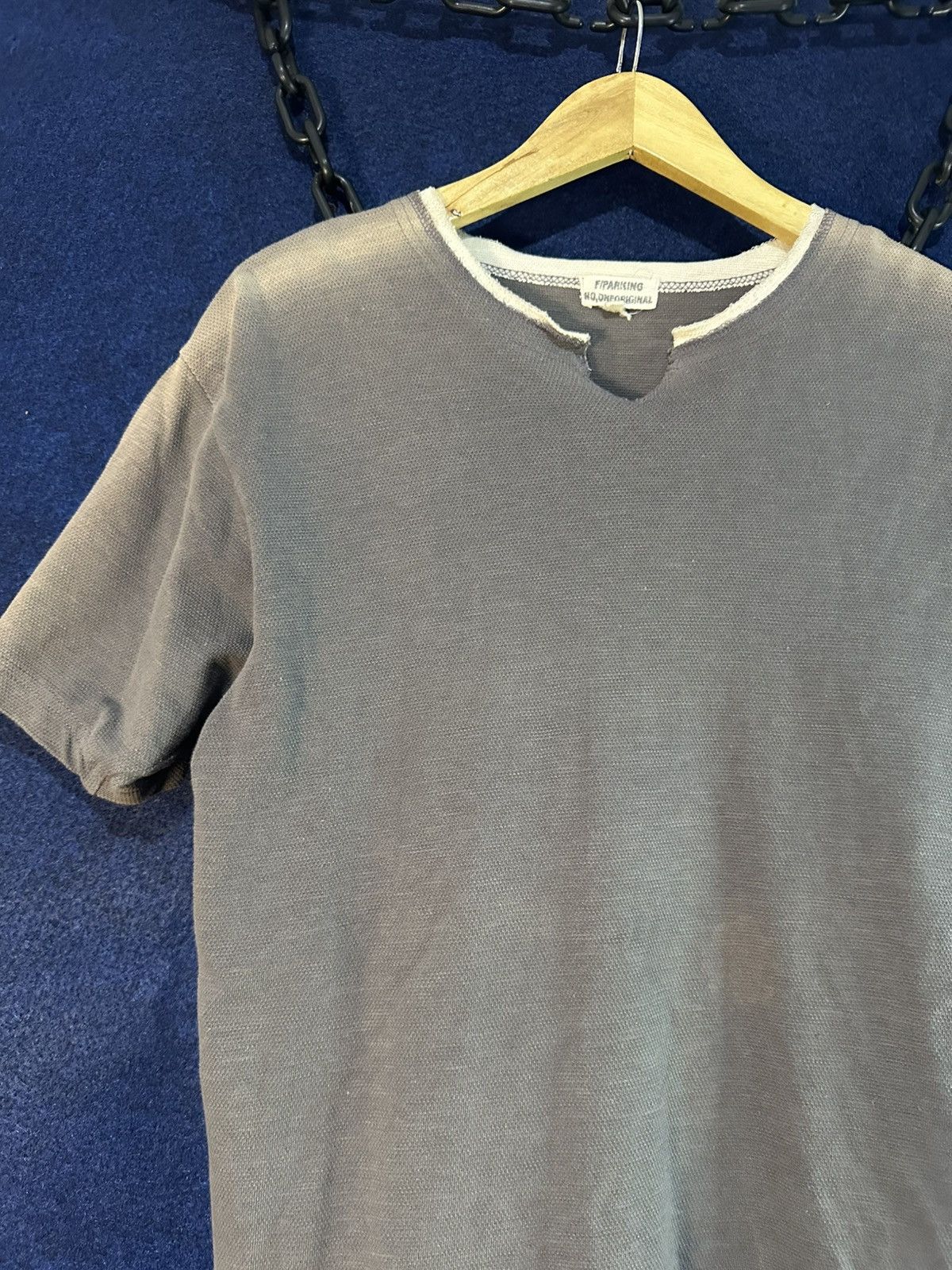 GOA Japanese Sunfaded Fake Doublelayer Thermal Tshirt GOA style Size US M / EU 48-50 / 2 - 3 Thumbnail