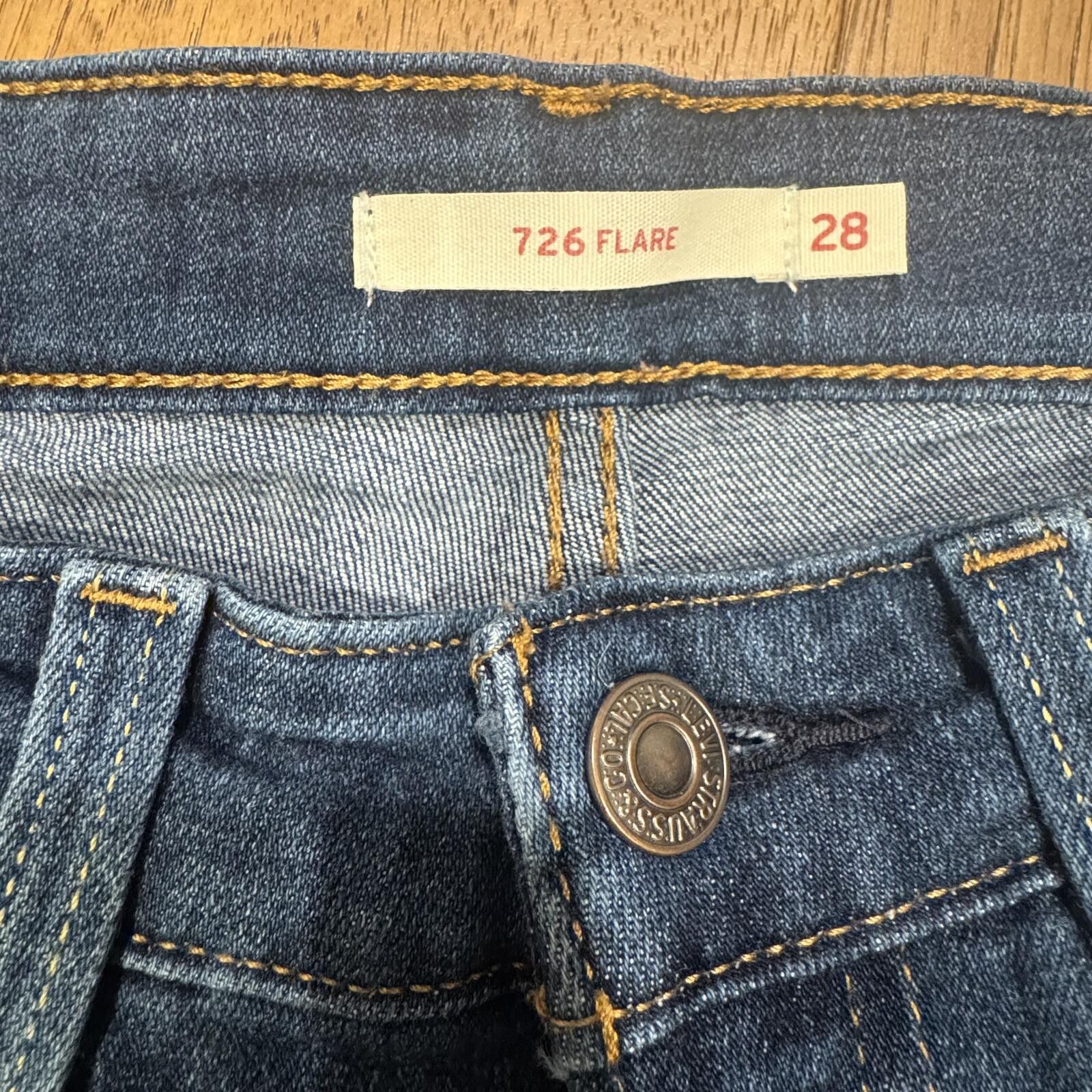 Levi's Levi's 726 Size 28 Flare Size 28" / US 6 / IT 42 - 4 Thumbnail