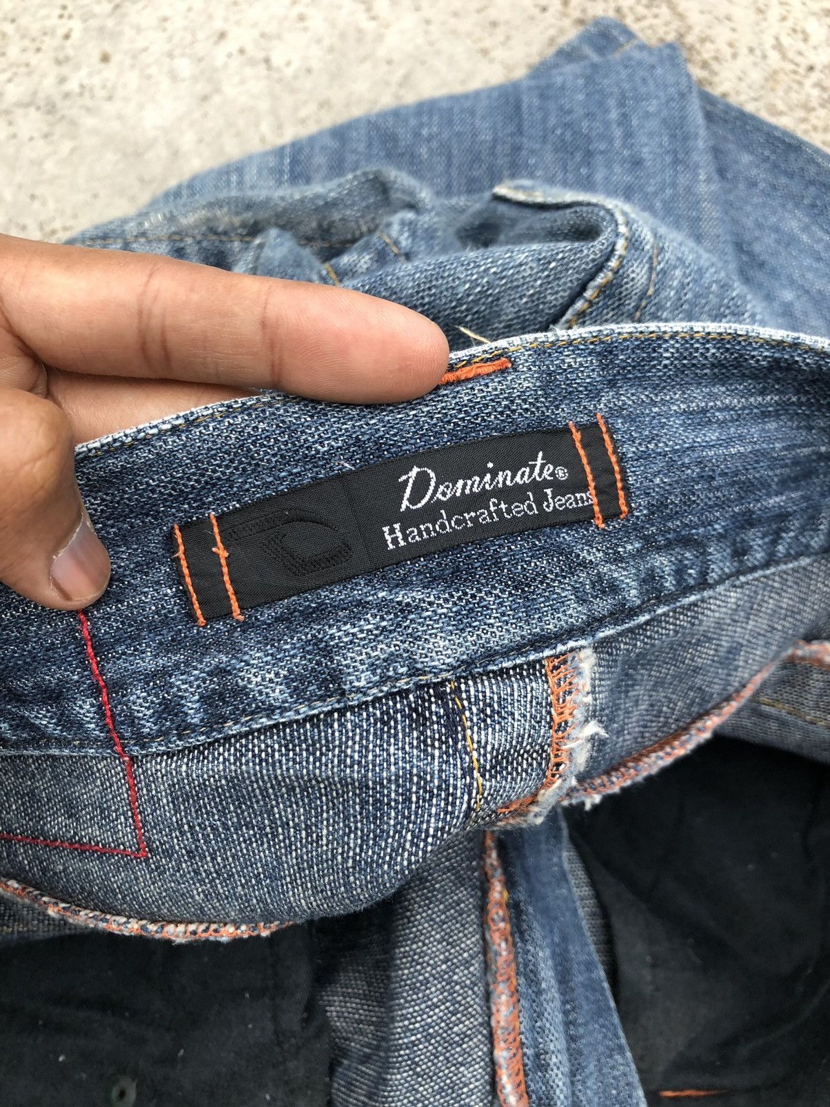 Japanese Brand FLARED TWIST DENIM BY DOMINATE JEANS Size US 32 / EU 48 - 5 Thumbnail