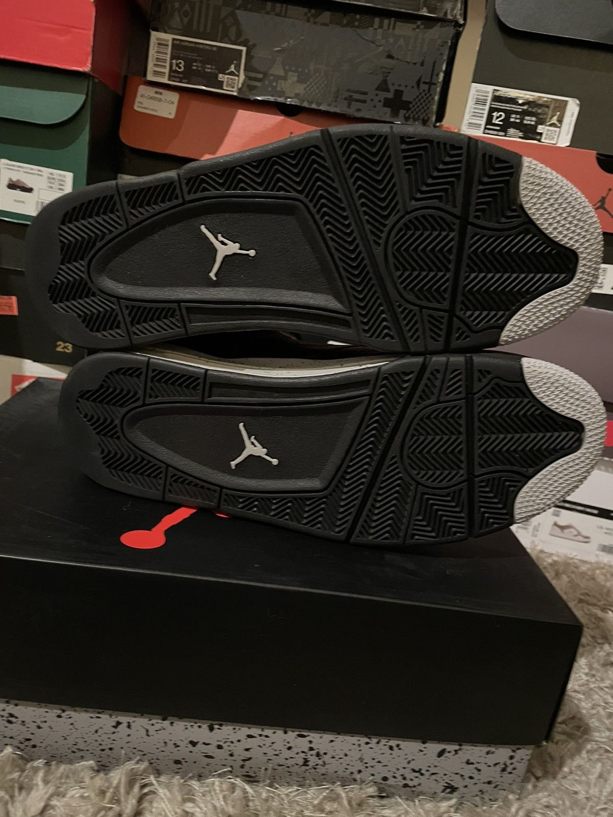 Jordan Brand Jordan 4 Oreo 2015 Release Size US 13 / EU 46 - 7 Thumbnail