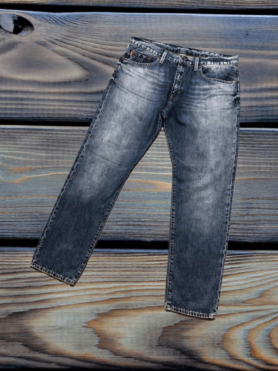 Polo Ralph Lauren Distressed Thrashed Jeans Logo Flag USA Polo Ralph Lauren Size US 29 - 1 Thumbnail