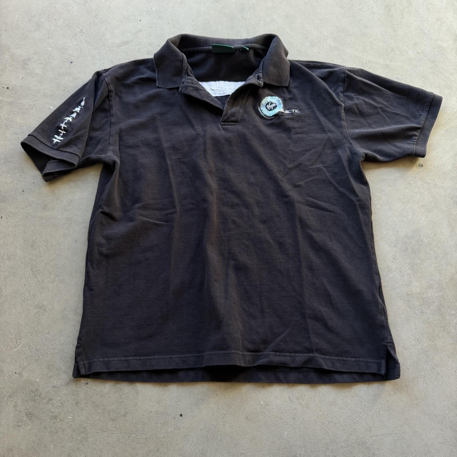 Other Vintage Y2K Virgin Galactic Funny Space Polo Aviation Shirt Size US XL / EU 56 / 4 - 1 Thumbnail