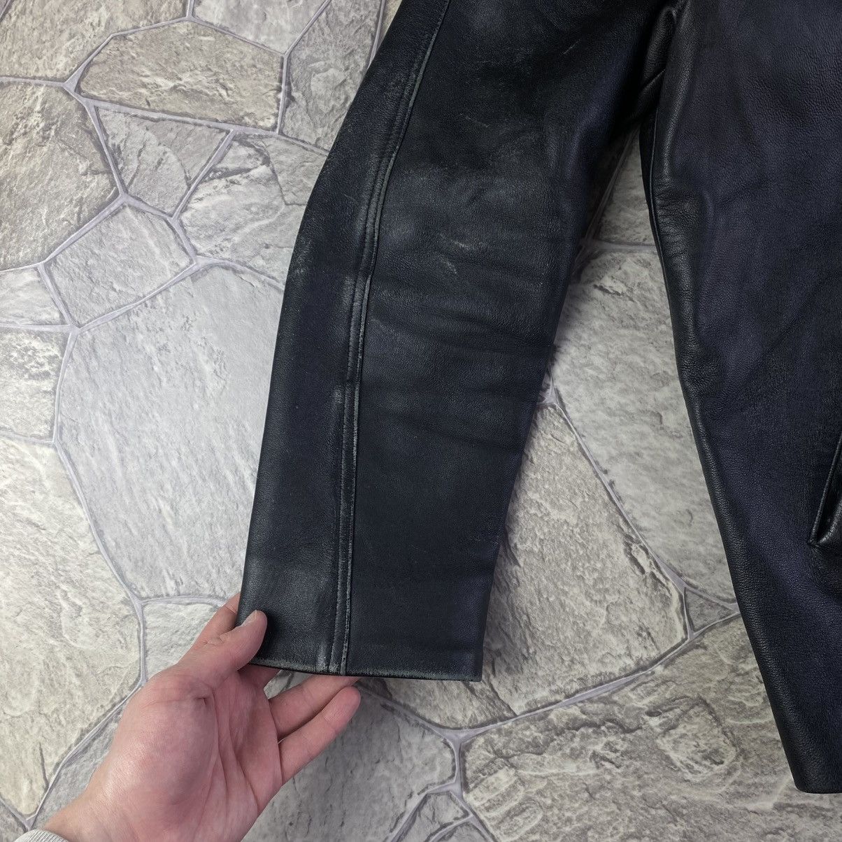 Versace Versace Leather Jacket Size US S / EU 44-46 / 1 - 4 Thumbnail