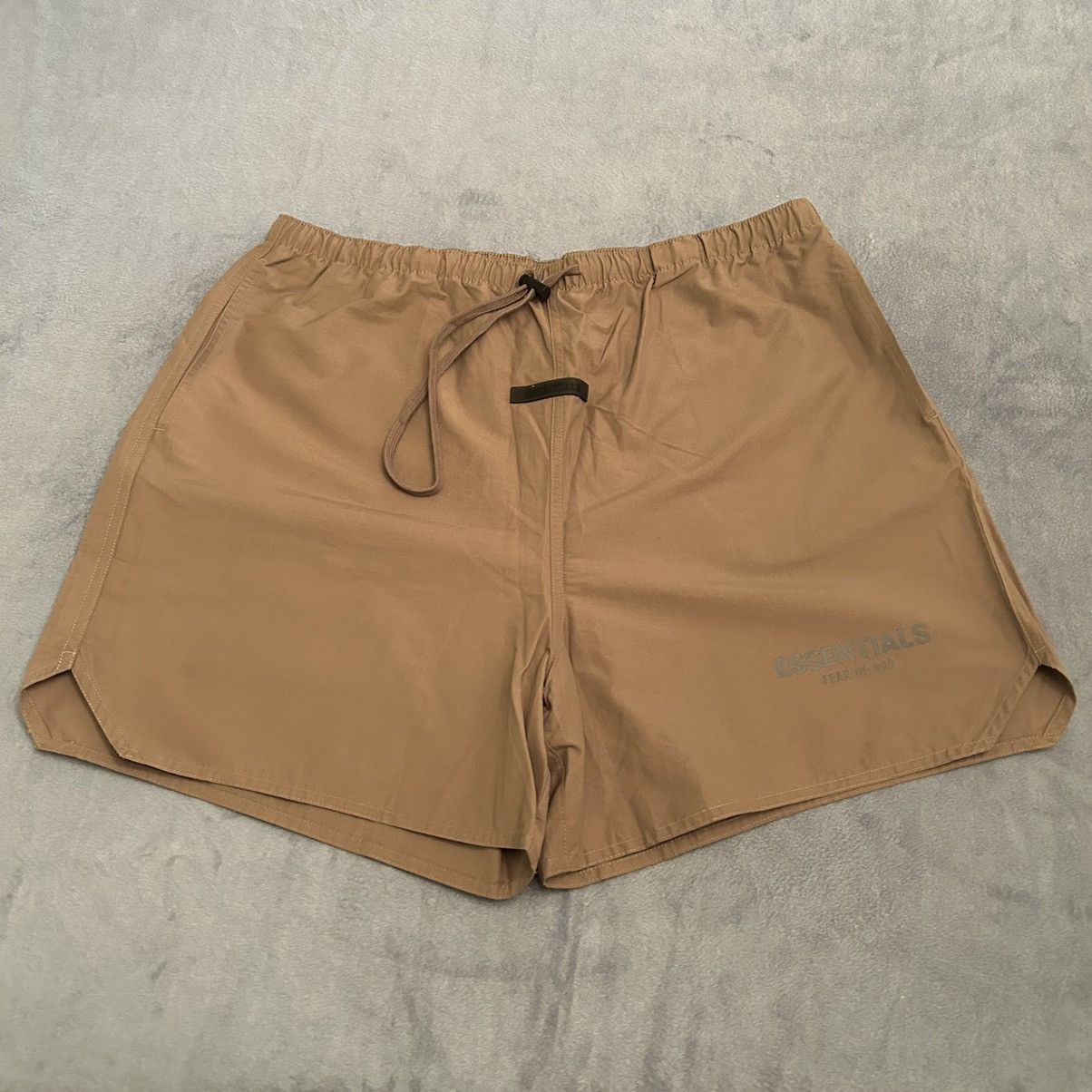 Fear of God Fear Of God Essentials Volley Track Shorts Large Harvest ...