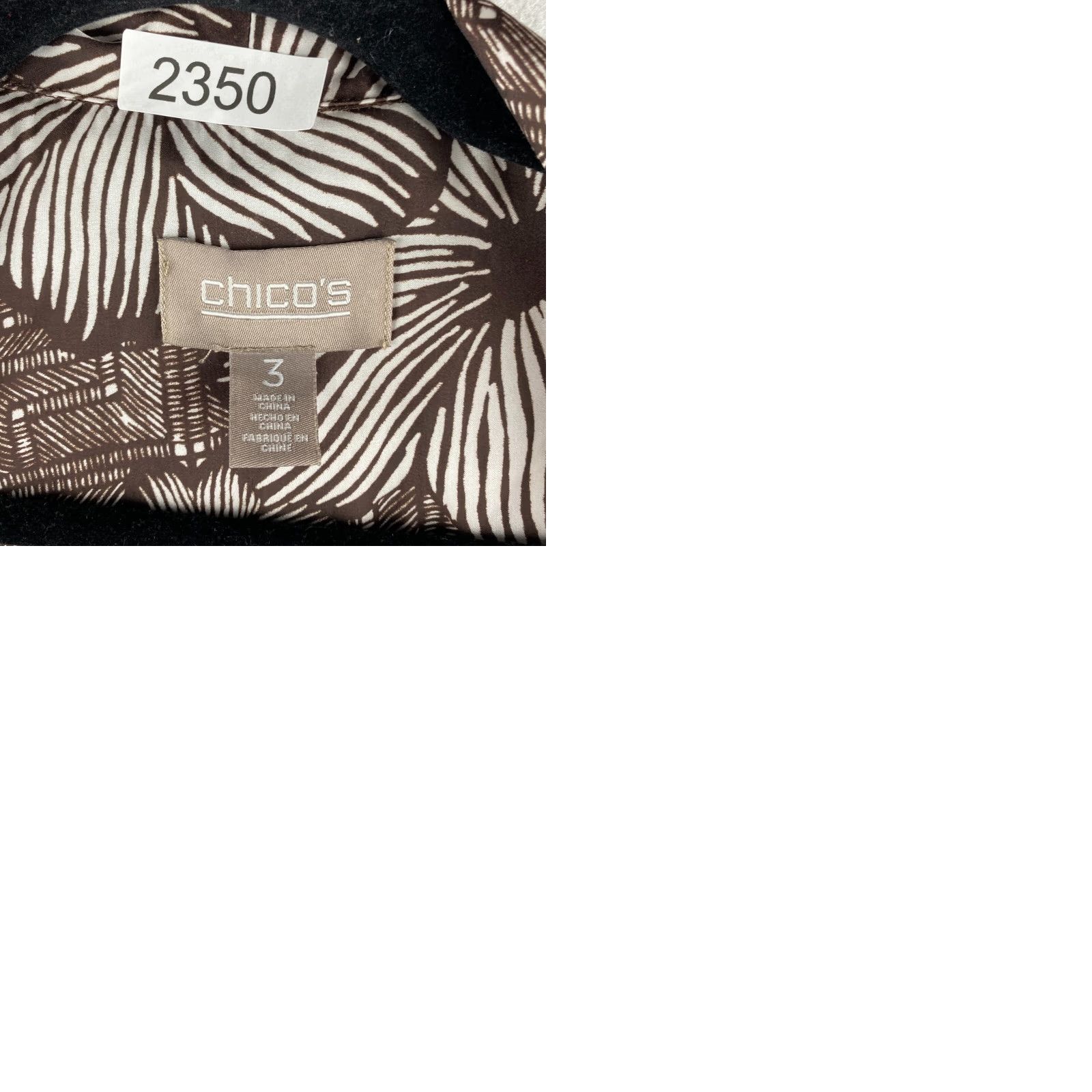 Vintage Chicos Cardigan Open Front Womens Brown Hawaiian Floral Pattern Shirt Theme 3 Size Womens Size XS / US 0-2 / IT 36-38 - 12 Thumbnail