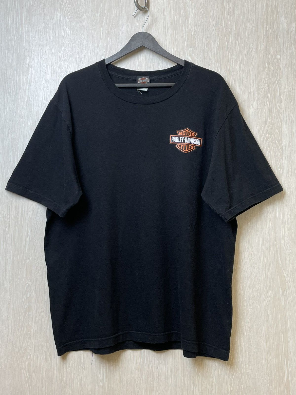 Vintage Harley Davidson Bangkok logo Black USA t-shirt Size US XL / EU 56 / 4 - 3 Thumbnail