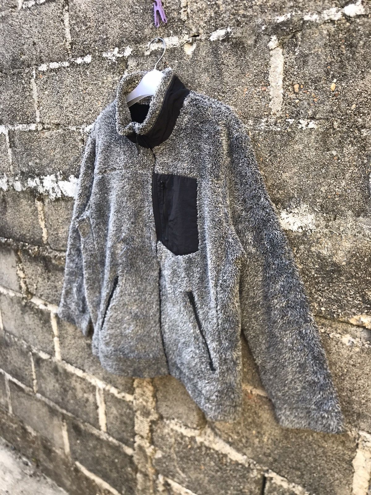 GU × Japanese Brand 🌟Gu Outdoor style Deep Pile Fleece Zipper Sweater Jacket Size US M / EU 48-50 / 2 - 3 Thumbnail