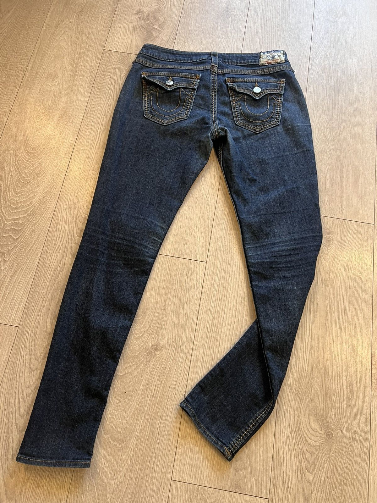 True Religion × Vintage Vintage True Religion Skinny Jeans Made In USA Denim Size US 31 - 1 Thumbnail