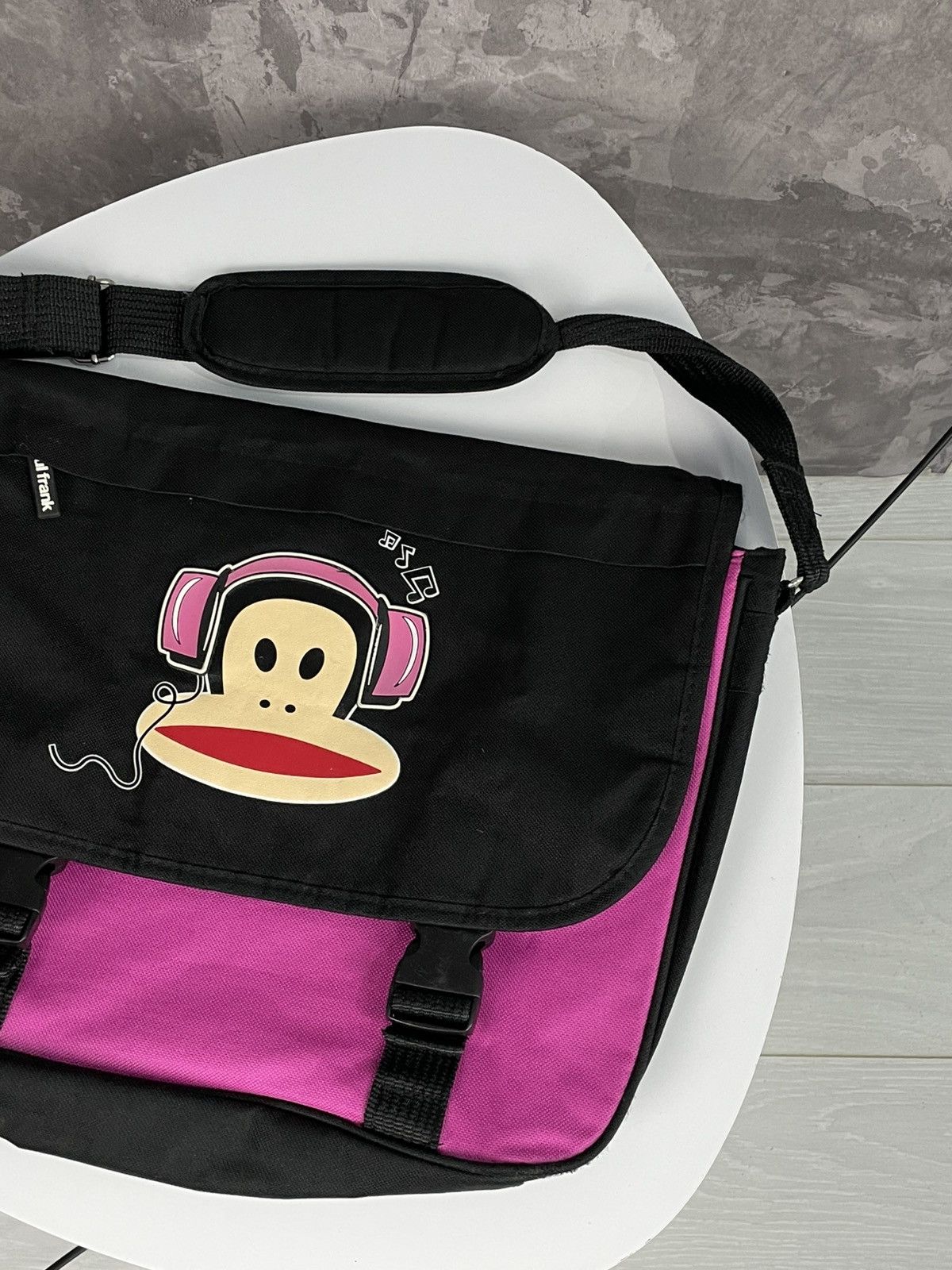 Hysteric Glamour × Japanese Brand × Paul Frank Y2K Paul Frank Monkey Logo Glamour Crossbody Bag Size ONE SIZE - 3 Thumbnail