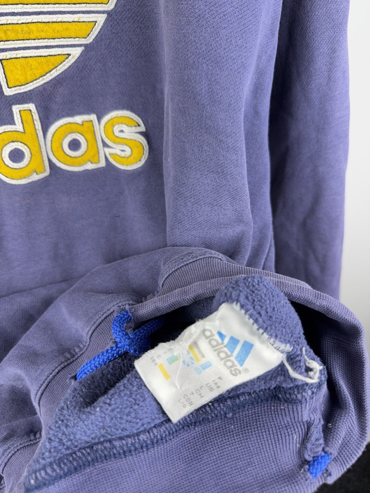 Adidas Vintage 90s Retro Distressed Adidas Sweatshirt Y2K Size US L / EU 52-54 / 3 - 10 Thumbnail