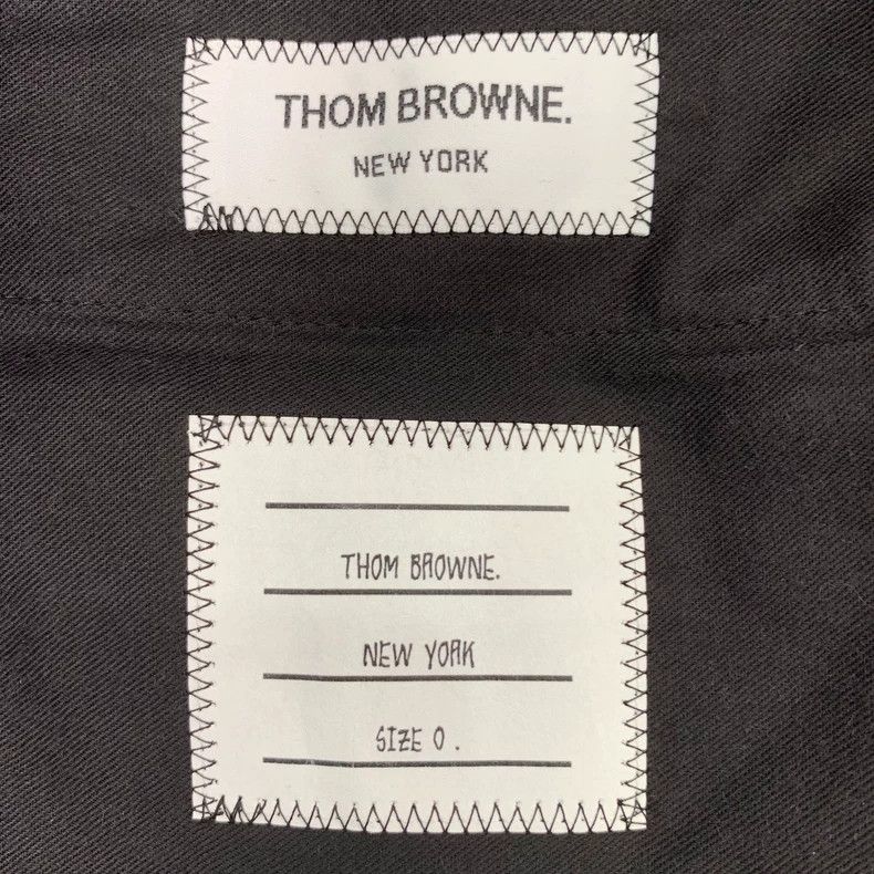 Thom Browne Thom Browne size0 Blue woolen casual suit trousers Size 38R - 6 Thumbnail
