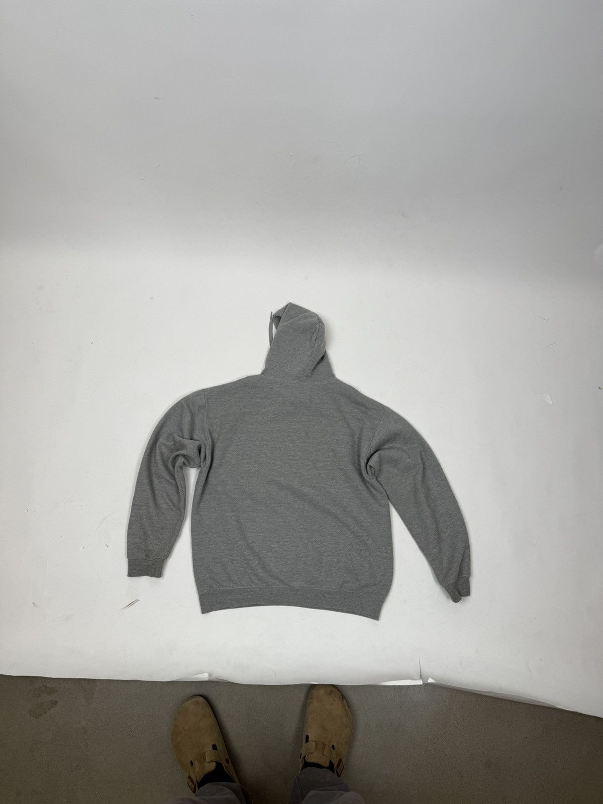 Vintage Vintage gray hoodie Size US L / EU 52-54 / 3 - 5 Thumbnail