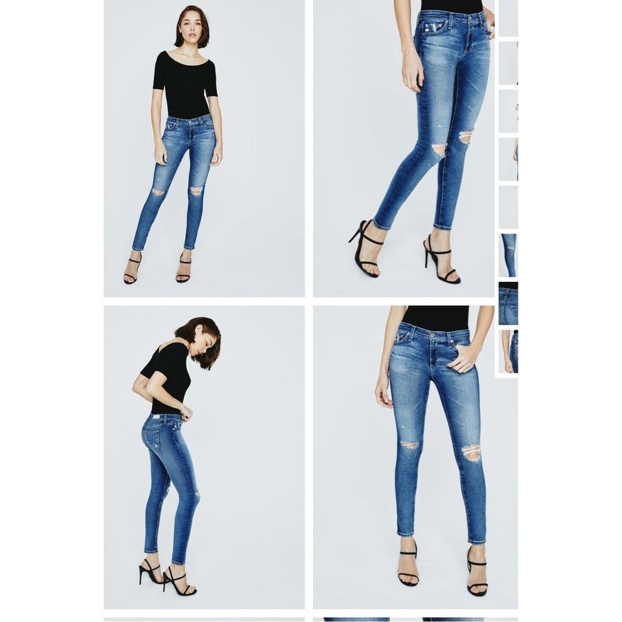 AG Adriano Goldschmied AG Adriano Goldschmied | The Stilt Cigarette Crop | 26 Size 28" / US 6 / IT 42 - 4 Thumbnail