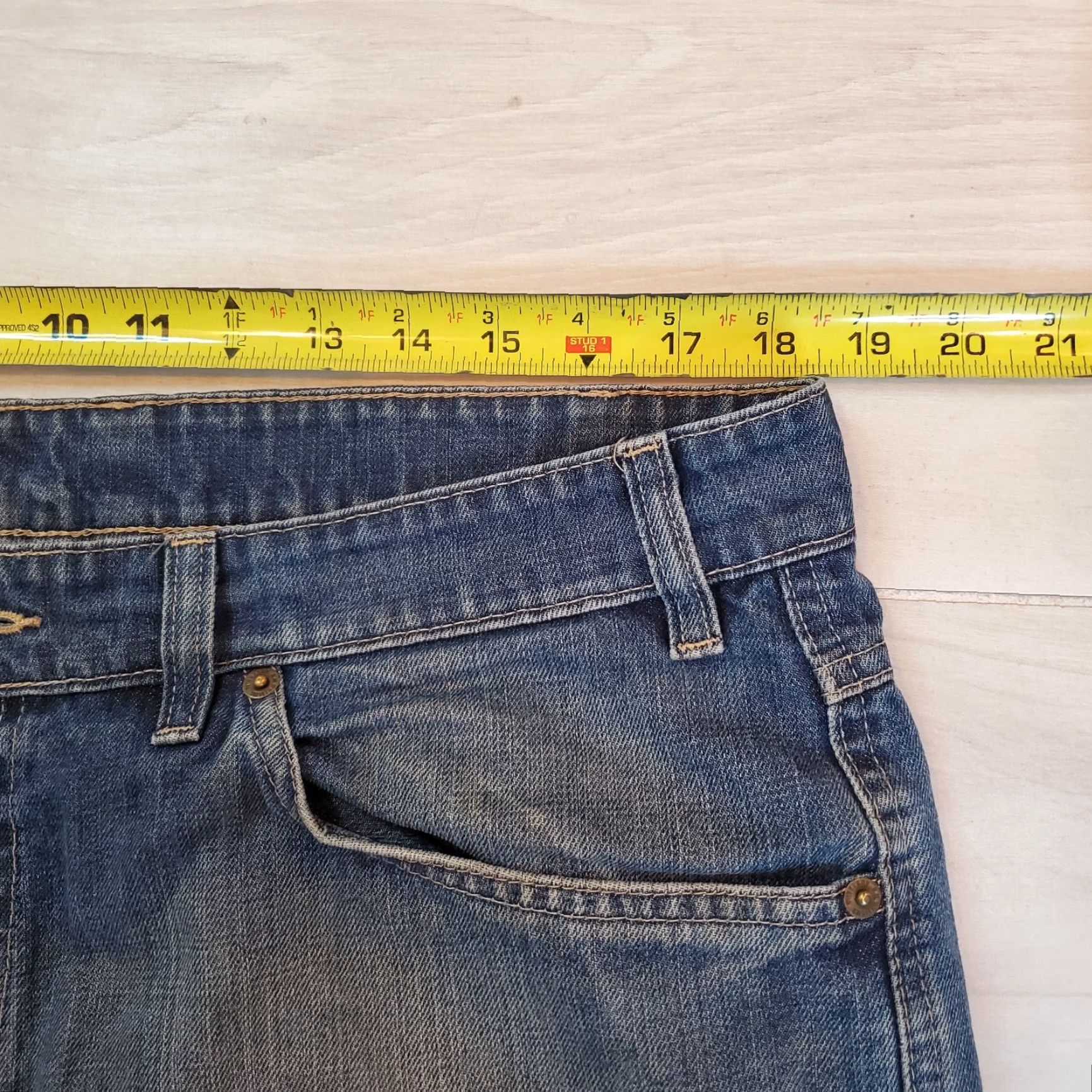 Vintage R.M. Williams Jeans 38 Regular Bootcut 5-Pocket Blue Cotton Made In Australia Mens Size US 38 / EU 54 - 6 Thumbnail