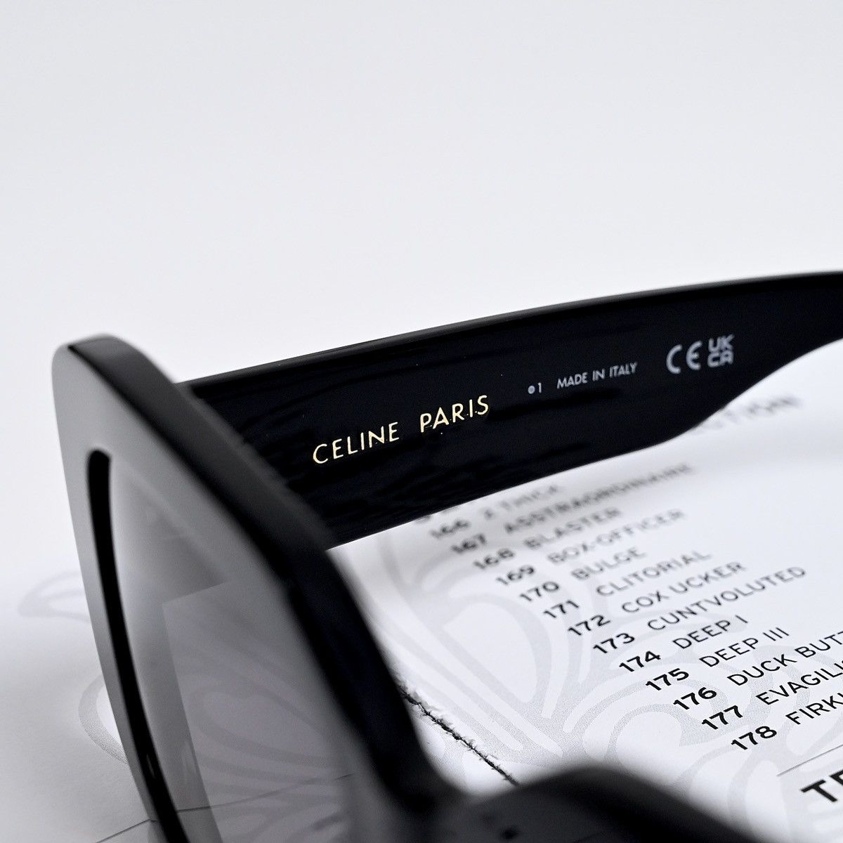 Celine CELINE CL40216U SUNGLASSES Size ONE SIZE - 6 Thumbnail