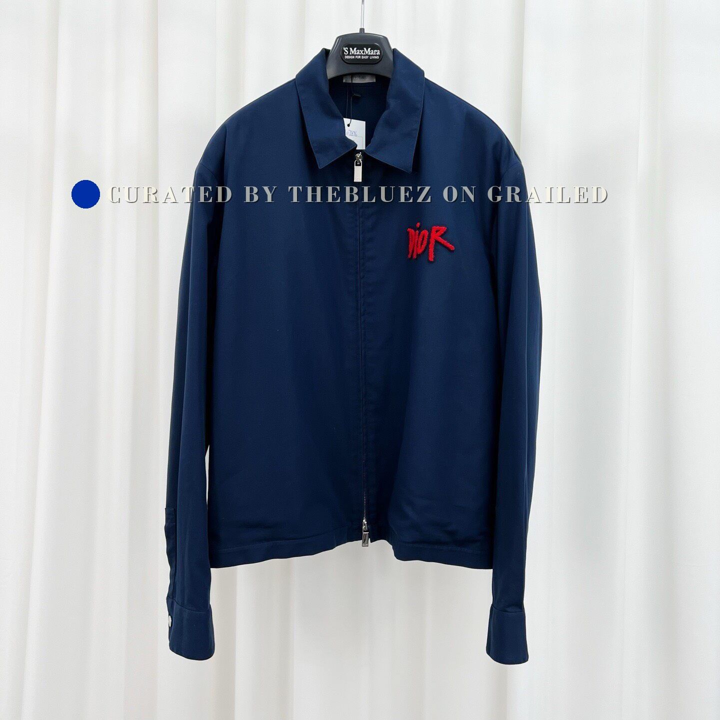 Dior Dior Stussy Towel Embroidery Zip Jacket Size S / US 4 / IT 40 - 1 Thumbnail