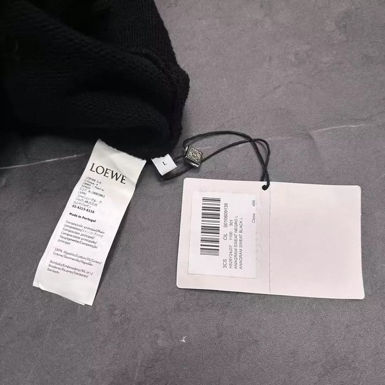 Loewe LOEWE Embroidered LOGO hoodie Size L / US 10 / IT 46 - 5 Thumbnail