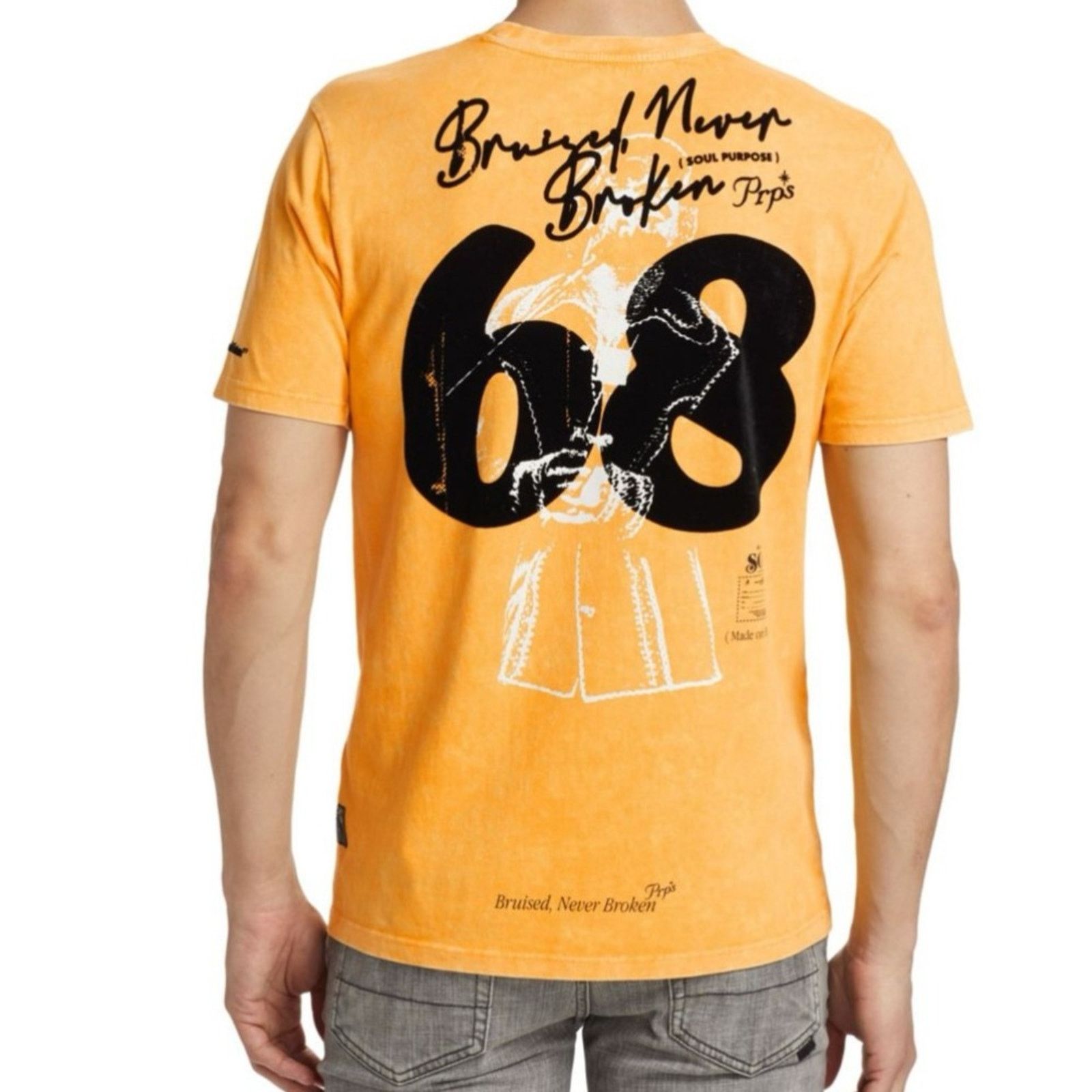 Prps NWT PRPS Soulin Graphic Tee in Yellow Size US S / EU 44-46 / 1 - 3 Thumbnail