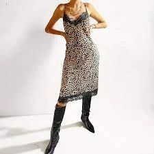 Zara Zara leopard print slip dress S Size S / US 4 / IT 40 - 6 Thumbnail