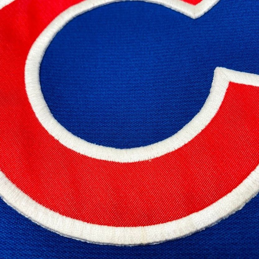 Vintage Chicago Cubs Jacket Dynasty Mens Large Blue MLB Full Zip Throwback Jacket Size US L / EU 52-54 / 3 - 6 Thumbnail