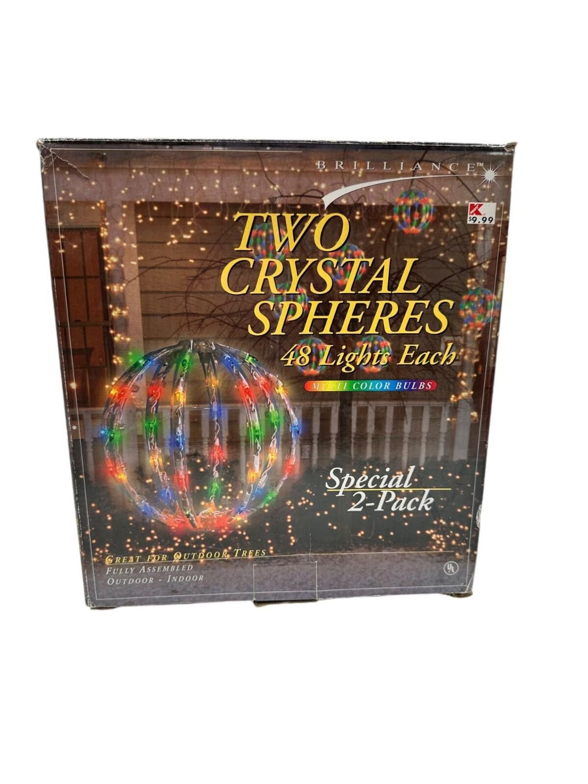 Other Brilliance Crystal 1 Sphere 1 Spiral Multi-Color Bulbs Size ONE SIZE - 1 Thumbnail