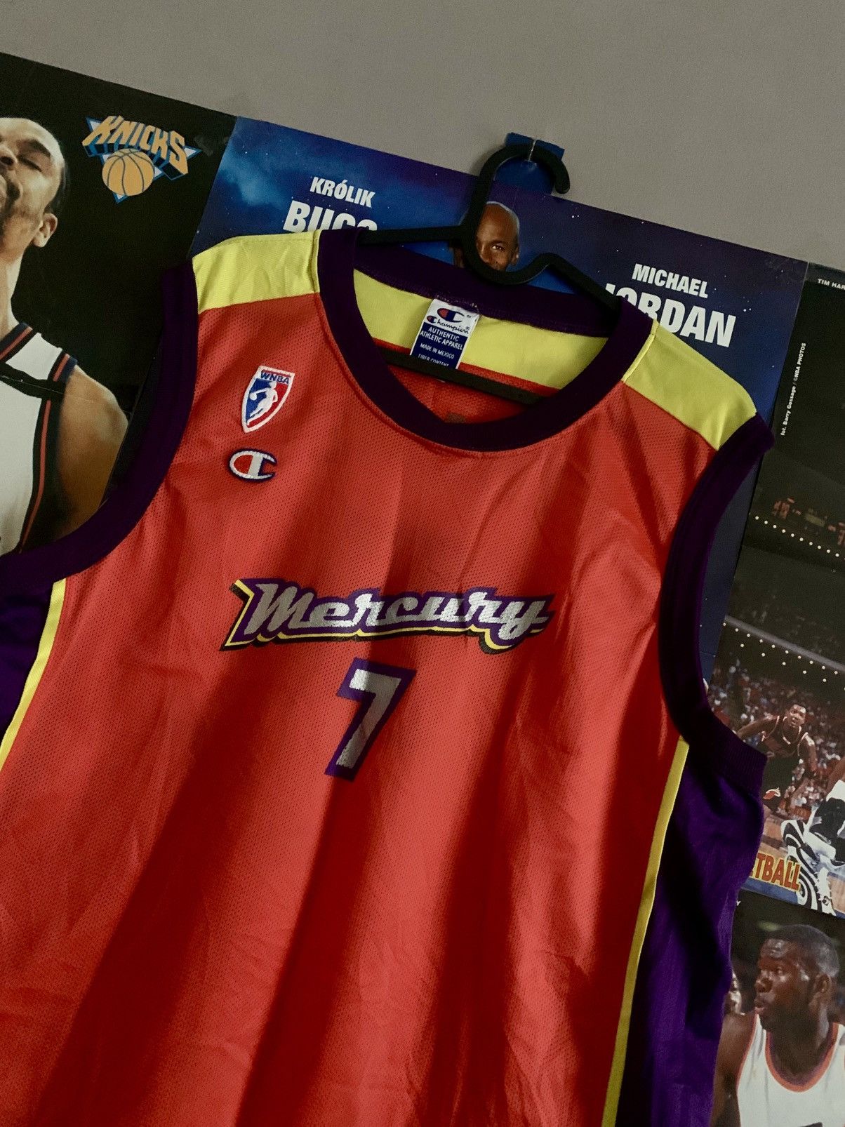 Champion × NBA 90s Champion WNBA Phoenix Mercury #7 Michele Timms Jersey Size US M / EU 48-50 / 2 - 2 Thumbnail