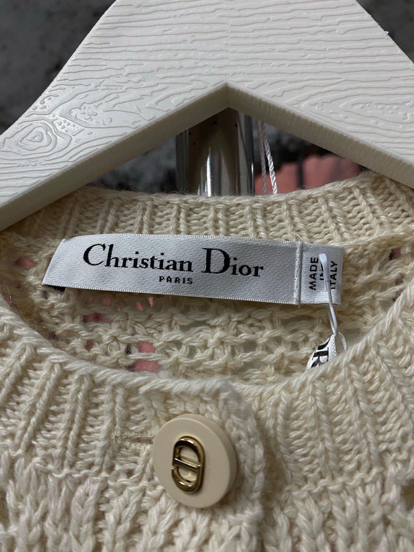 Dior Dior Women's Lace Wool Cardigan 38 Size S / US 4 / IT 40 - 5 Thumbnail