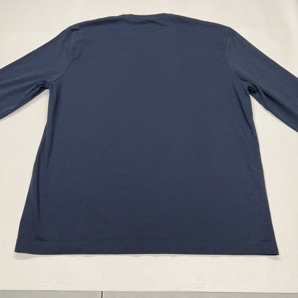 Apple Apple Employee Tee Shirt Blue Long Sleeve Uniform Logo Navy Size US L / EU 52-54 / 3 - 9 Thumbnail