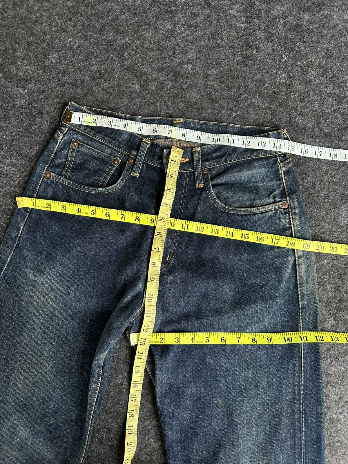 Edwin Vintage Edwin 505 Selvedge Washed Denim 29x32 D839 Size US 29 - 14 Thumbnail