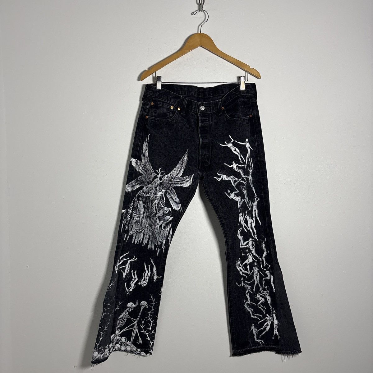 Levi's KILLVAY FLARED DENIM JEANS Size US 34 / EU 50 - 1 Thumbnail