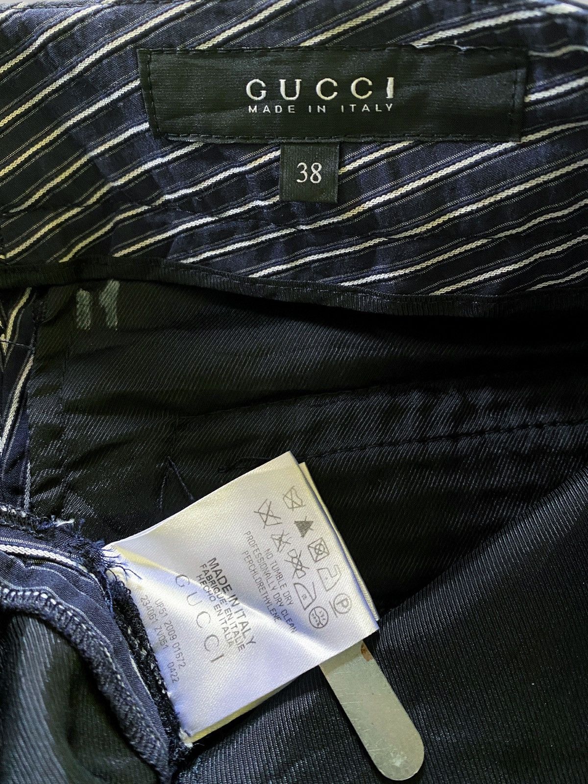 Gucci SS2009 Gucci Striped Pants Size 27" / US 4 / IT 40 - 3 Thumbnail