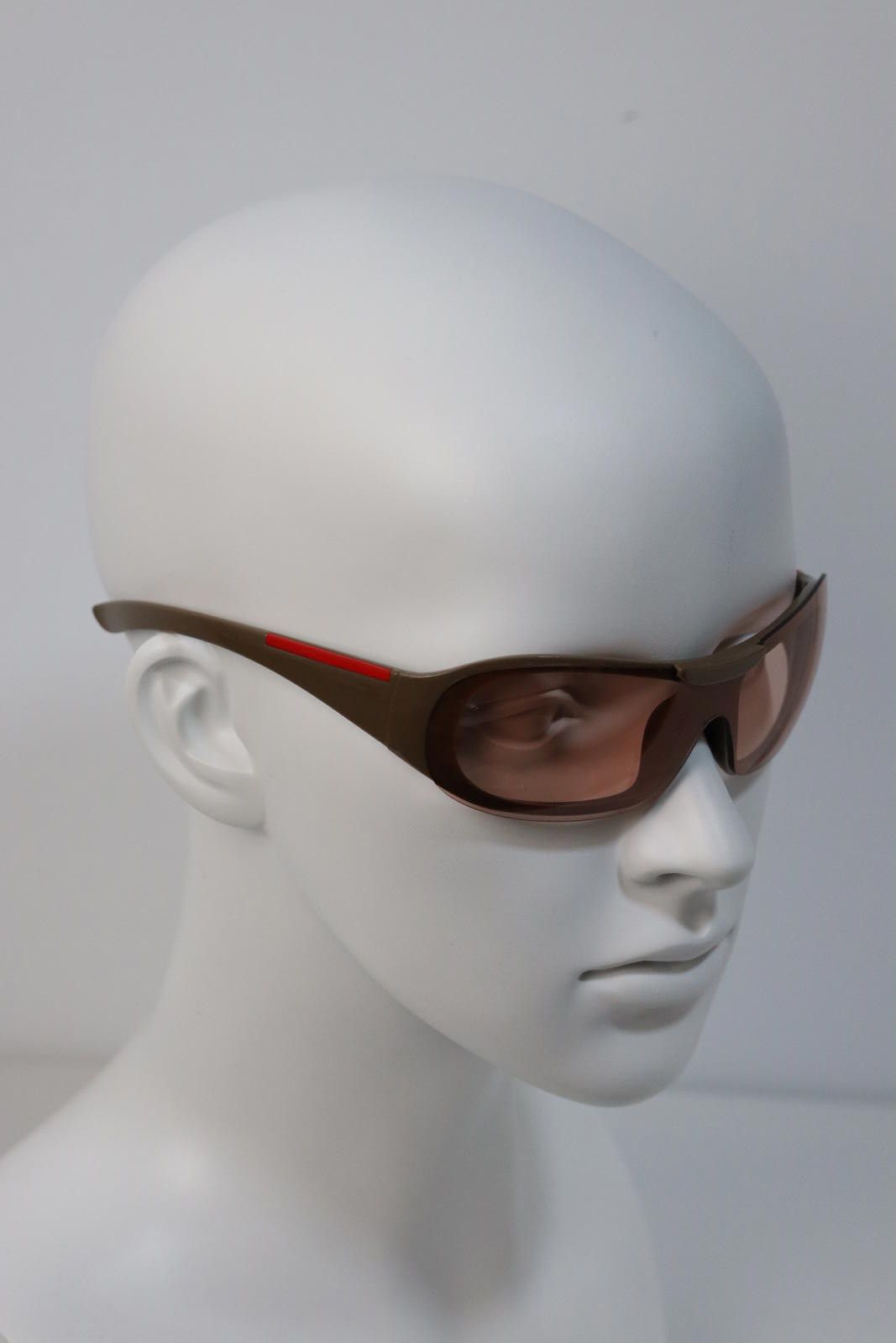Other Y2k Avant Garde Futuristic Brown Sunglasses Unisex OS Size ONE SIZE - 5 Thumbnail